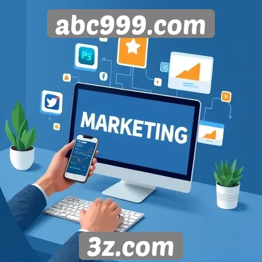Estratégias de marketing digital adotadas por abc999